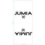 Jumia Jumia Flyers – Small Size 2 – 35x40 – 50Pcs - B/W