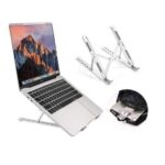 Metal Portable Tablet & Laptop Stand Foldable  -  Multi  Angles Height Adjustment - Image 2
