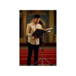 Adjustable multi-level stainless steel Quran stand – up to 150 cm high – elegant and stable design for comfortable reading – suitable for mosques and homes (1 piece) - Image 2