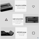 EAGEAT 10 Speed Adjustable Laptop Stand+phone Stand - Image 2