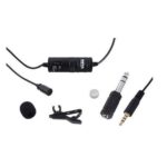 Boya Boya By-M1 Lavalier Microphone With Windshield For Smartphones And Cameras - Black - Image 2